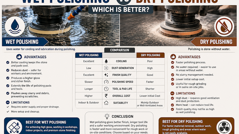 Wet Polishing vs Dry Polishing – Which Is Better?