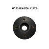4" Bakelite Plate