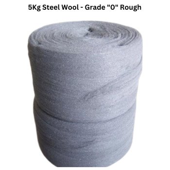 5Kg Steel Wool - Grade "0" Rough