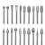 Carving Tool Set 6mm (20pcs)