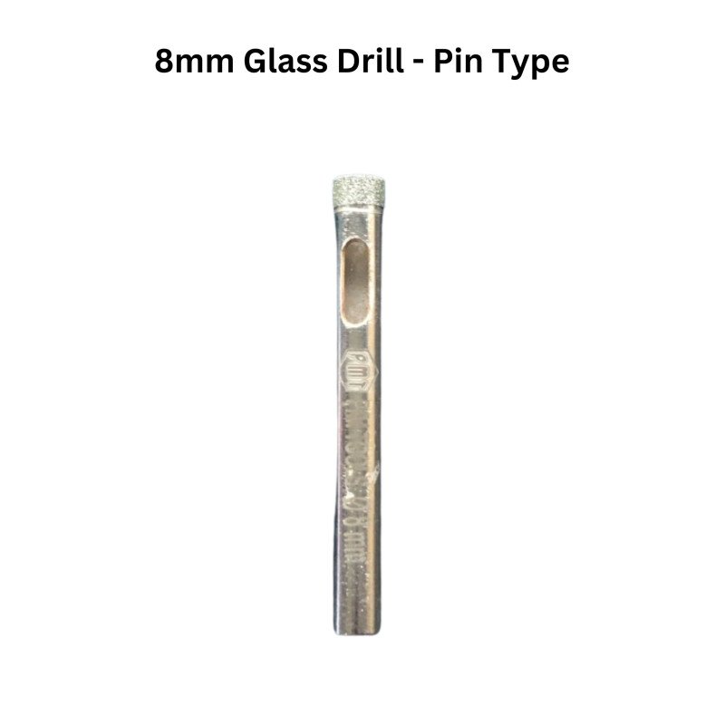8mm Glass Drill - Pin Type