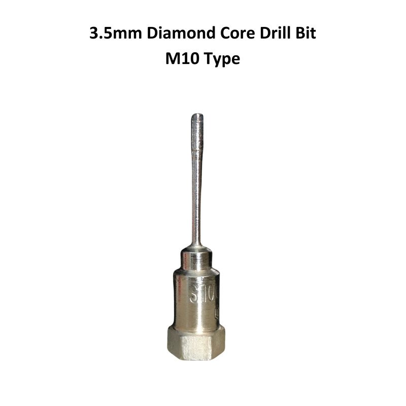 3.5mm Diamond Core Drill Bit - M10 Type