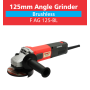 5" Angle Grinder F AG 125-BL (Brushless)