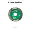 3" Topcut Cup Blade