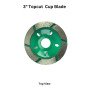 3" Topcut Cup Blade