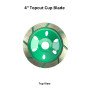 4" Topcut Cup Blade