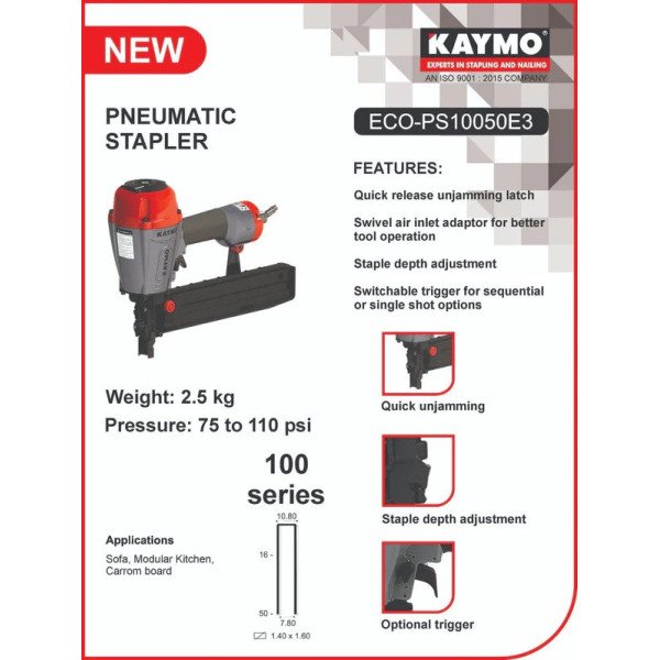 Pneumatic Stapler ECO-10050E3