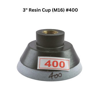 3" Resin Cup (M16) #400
