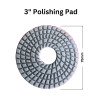 3" Polishing Pad #200