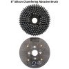 8" Silicon Chamfering Abrasive Brush
