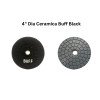 4" Dia Ceramica Buff Black