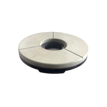 8" Bed Polish Buff White