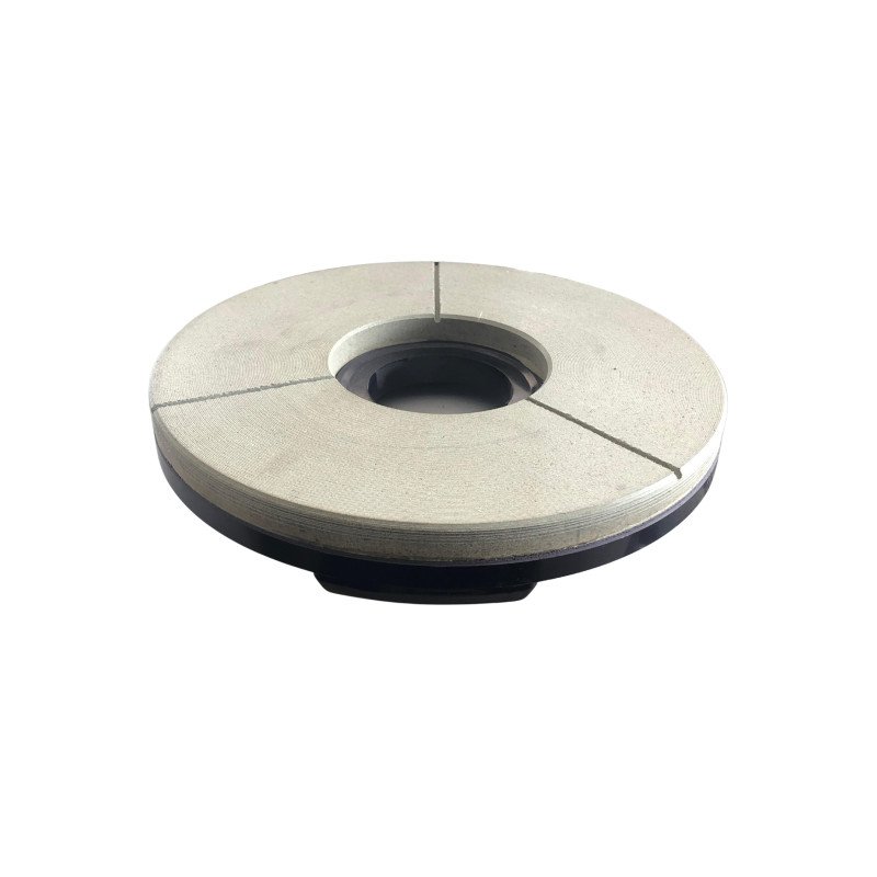 8" Bed Polish Buff White