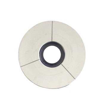 8" Bed Polish Buff White