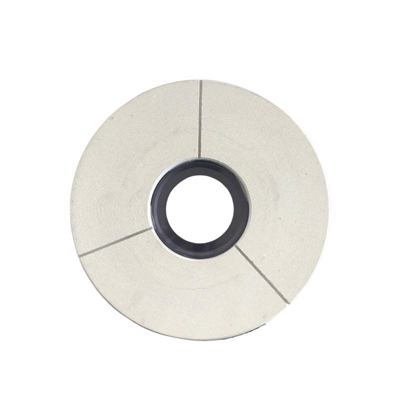 8" Bed Polish Buff White