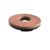 8" Bed Polish Buff Red