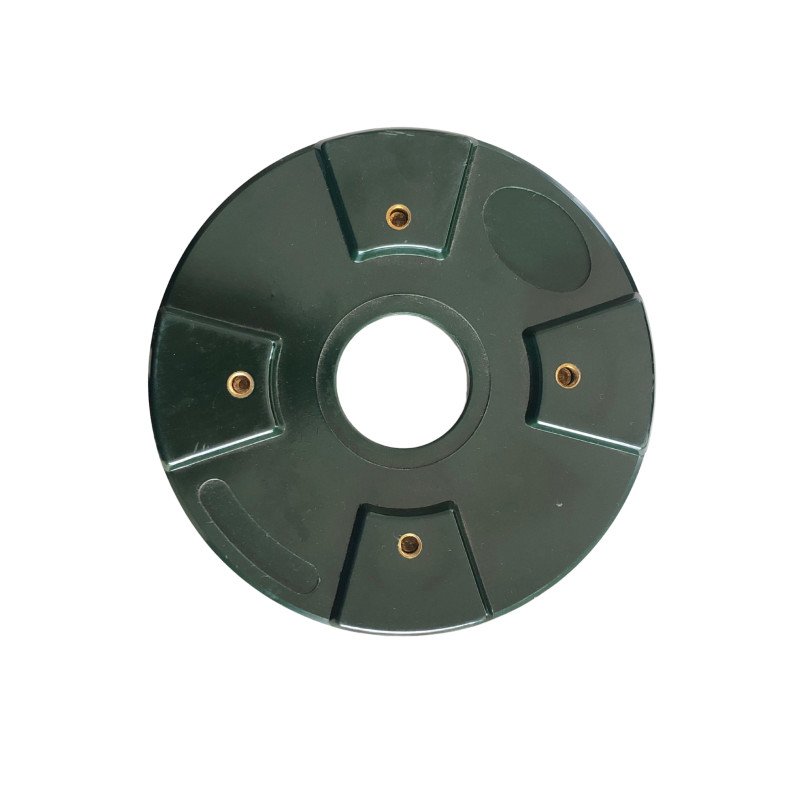 8" Bed Polish Buff Red