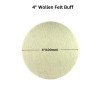 4"x6mm Wollen Felt Buff
