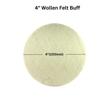 4"x12mm Wollen Felt Buff